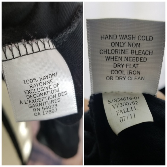 Banana Republic | Black Tie Neck Blouse - Picture 8 of 8